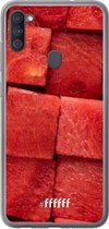 Samsung Galaxy A11 Hoesje Transparant TPU Case - Sweet Melon #ffffff