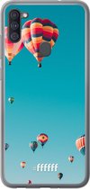 Samsung Galaxy A11 Hoesje Transparant TPU Case - Air Balloons #ffffff