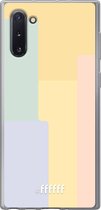 Samsung Galaxy Note 10 Hoesje Transparant TPU Case - Springtime Palette #ffffff
