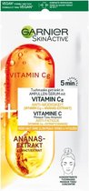 Garnier SkinActive Tissue Gezichtsmasker Ananas & Vitamine C - 20 stuks