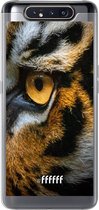 Samsung Galaxy A80 Hoesje Transparant TPU Case - Tiger #ffffff