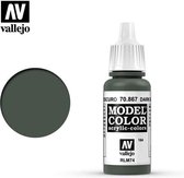 Vallejo 70867 Model Color Dark Blue Grey - Acryl Verf flesje