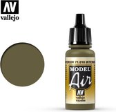 Vallejo 71010 Model Air Interior Green - Acryl Verf flesje