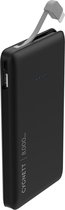 Cygnett ChargeUp Pocket 8.000 mAh 2.1A USB-C Cable Black