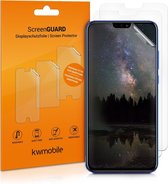 kwmobile 3x screenprotector voor Honor 8X - beschermende folie voor smartphone