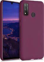 kwmobile telefoonhoesje voor Huawei P Smart (2020) - Hoesje voor smartphone - Back cover in bordeaux-violet