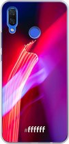 Huawei Nova 3 Hoesje Transparant TPU Case - Light Show #ffffff