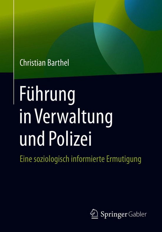 Business and Economics (German Language) - Führung in Verwa ... - cover