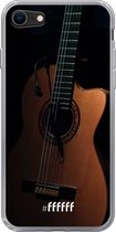 6F hoesje - geschikt voor iPhone 8 - Transparant TPU Case - Guitar #ffffff