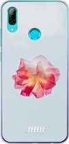 Honor 10 Lite Hoesje Transparant TPU Case - Rouge Floweret #ffffff