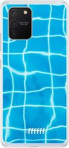 Samsung Galaxy S10 Lite Hoesje Transparant TPU Case - Blue Pool #ffffff