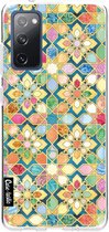 Casetastic Samsung Galaxy S20 FE 4G/5G Hoesje - Softcover Hoesje met Design - Gilded Moroccan Mosaic Tiles Print