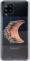 Casetastic Samsung Galaxy A42 (2020) 5G Hoesje - Softcover Hoesje met Design - Autumn Moon Print