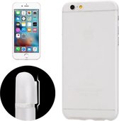 Ultradun camerabeschermingsontwerp Doorschijnend PP-hoesje voor iPhone 6 Plus & 6S Plus (wit)