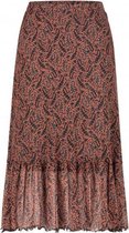 Freebird FIONA dames casual rok bruin dessin