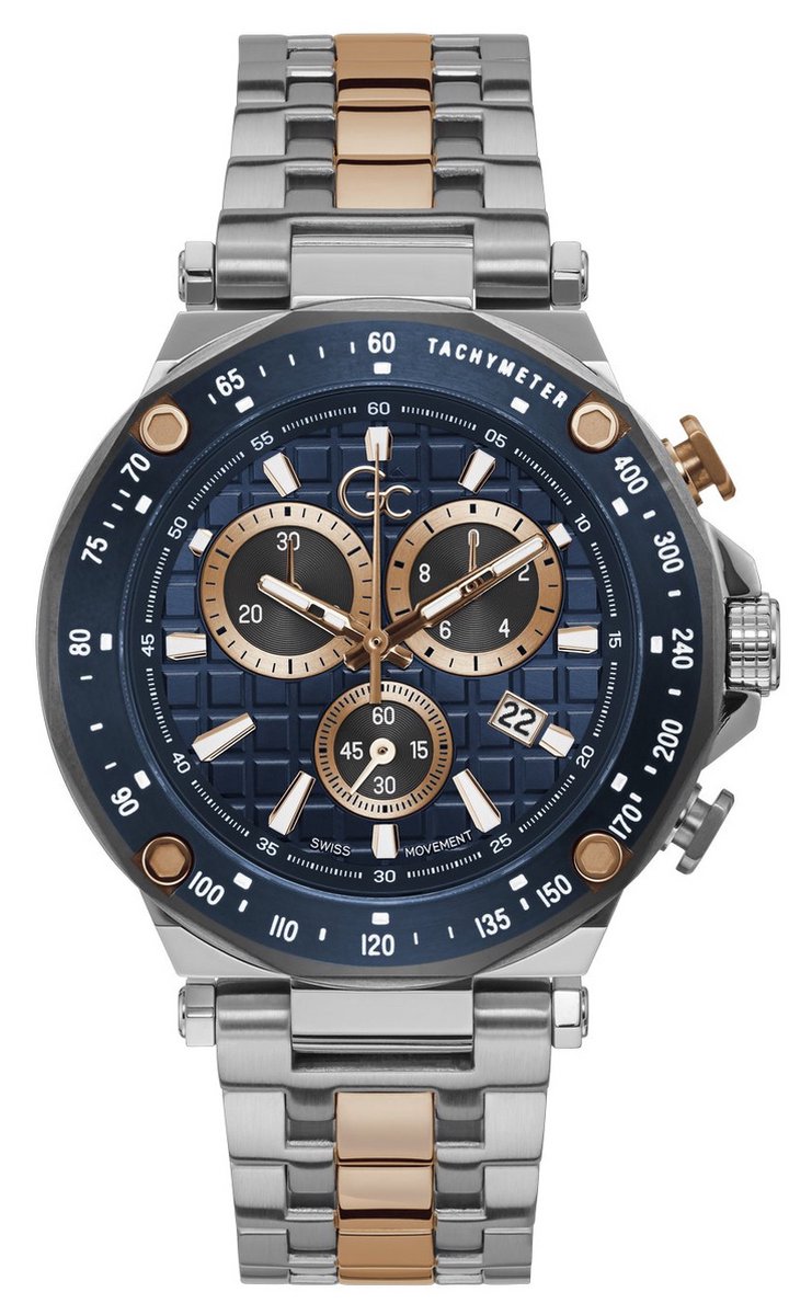 Gc Guess Collection Y81003G7MF Spirit Sport heren horloge 45 mm