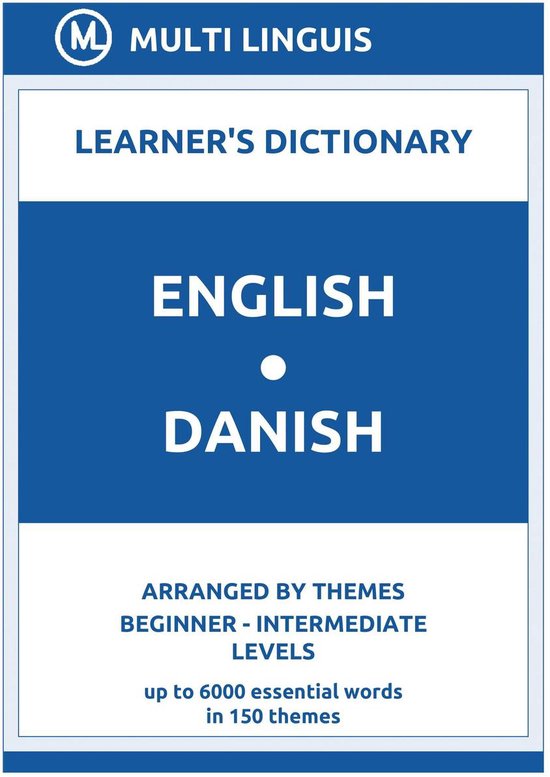 Danish Language Dictionaries EnglishDanish Learner's Dictionary