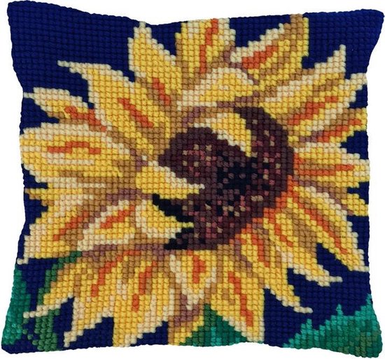 Needleart World Sun Bloom Kruissteekkussen pakket