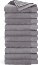 Walra Handdoek Remade Cotton - 10x 60x110 - 100% katoen - Taupe