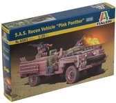 1:35 Italeri 6501 S.A.S. Recon Vehicle - Pink Panther Plastic Modelbouwpakket