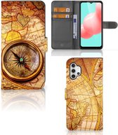 GSM Hoesje Samsung Galaxy A32 5G Magnet Case Kompas