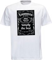 Old 040 Eindhoven whisky Heren t-shirt | PSV |  kado | Wit