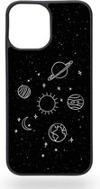 Planets of the galaxy Telefoonhoesje - Apple iPhone 12 Pro Max