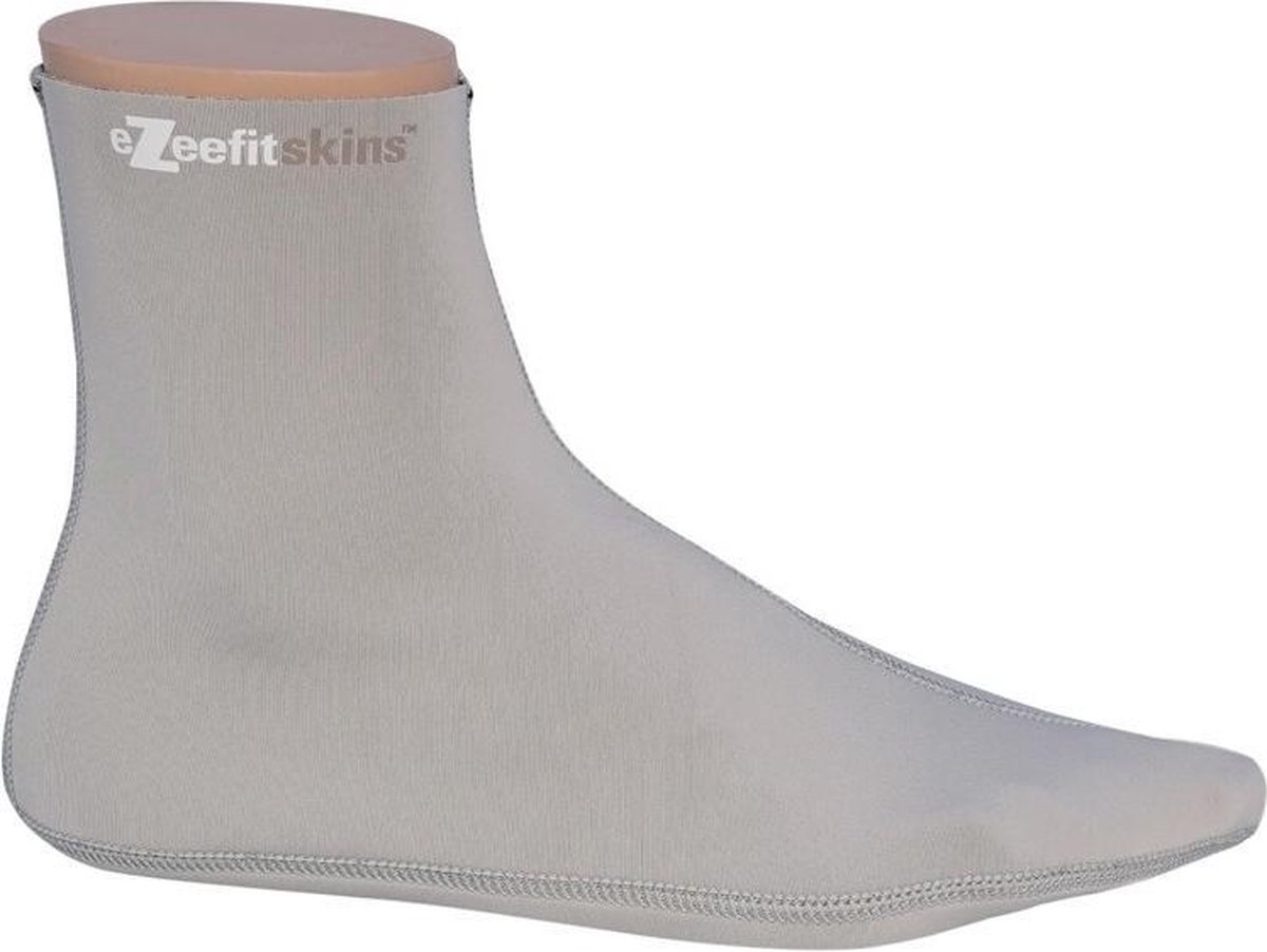 Ezeefit – Anti-Blarensok Full Foot Skin .087mm Blarensokken – 2 Stuks – Grijs – Anti-Wrijfcomfort & Frictiereductie – Maat M (39-40 EU)