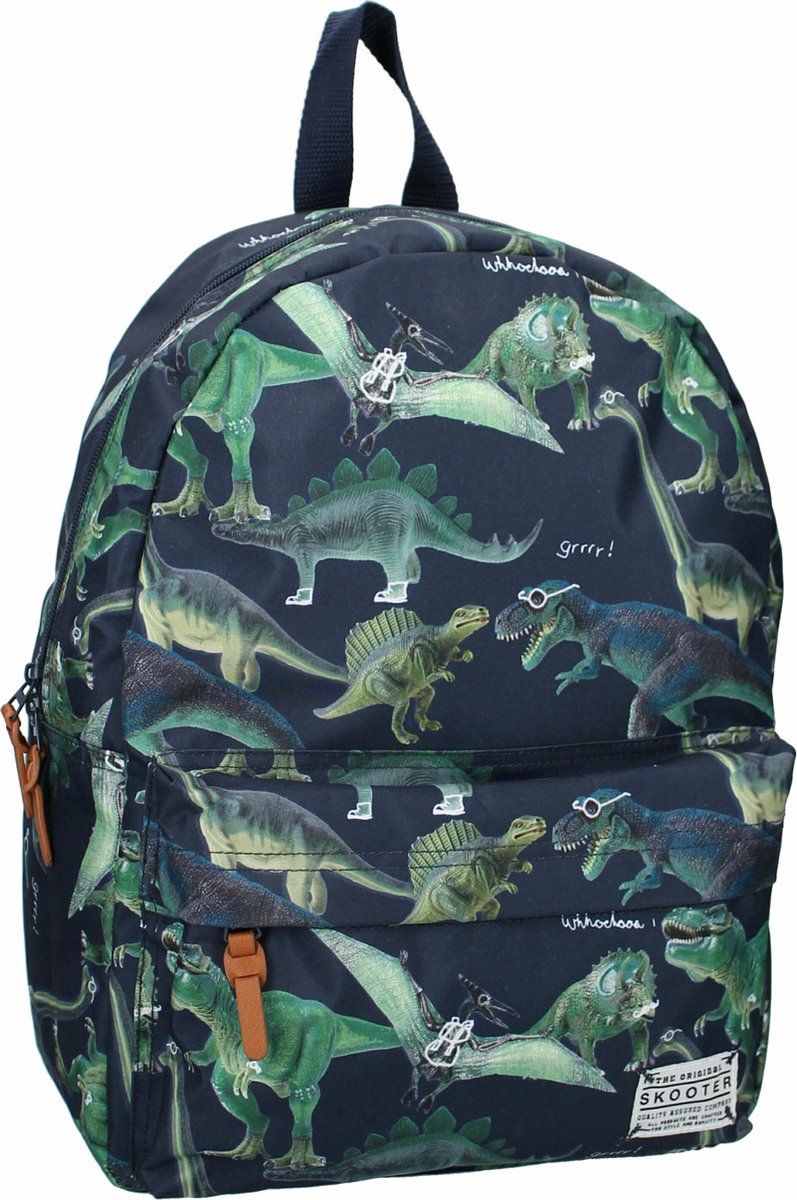 Skooter Dinomite! Rugzak - 13,6 l - Navy Blauw