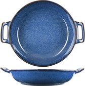 Narwhal- Blue - Bol - D20,4-24.8xh4,5-5cm - Porcelaine - (Set de 3)