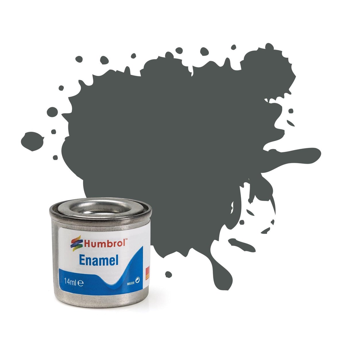 Humbrol Emailleverf Mat - 14 ml - No. 27 Sea Grey