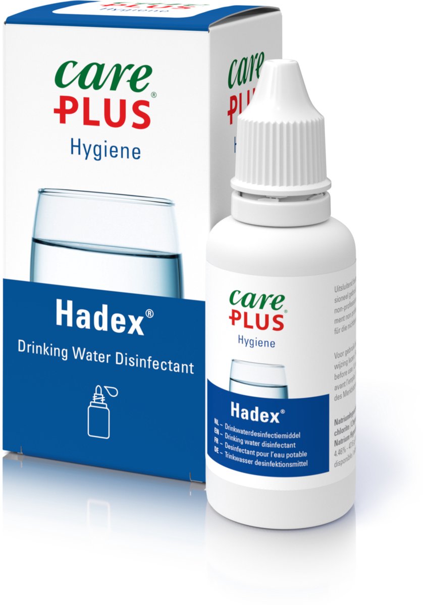 Care Plus Hadex – Drinkwater Desinfectiemiddel
