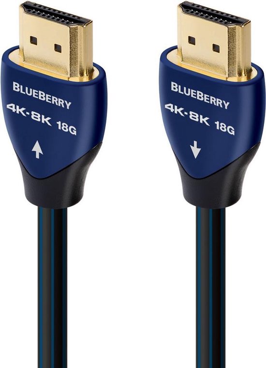 Audioquest BlueBerry 18G HDMI Kabel - 3m