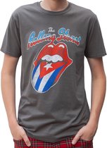 Rockstarz T-shirt The Rolling Stones Cuba Grijs