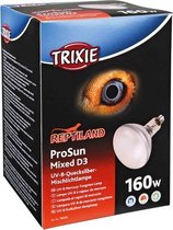 Trixie reptiland prosun mixed d3 uv-b lamp zelfstartend - 160 watt 11,5x11,5x28,5 cm - 1 stuks