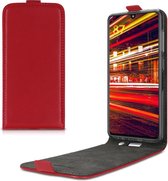 kwmobile hoesje voor met Samsung Galaxy A41 - Flip cover met magnetische sluiting in rood