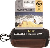 Cocoon Mummyliner - Lakenzak - Zijde - Bruin