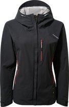 Craghoppers - Waterdichte Softshell jas voor dames - Explore - Zwart - maat L (42)