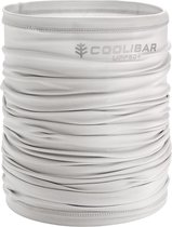 Coolibar - UV-werende sjaal voor volwassenen - Virasana - Zilver - maat L/XL