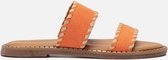Tamaris Slippers oranje - Maat 42