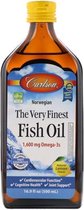 Norwegian - The Very Finest Fish Oil - Natural Lemon Flavor (500 ml) - Carlson Laboratories