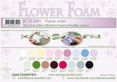 LeCrea - 10 Flower Foam sheets A4 0,8mm pastel violet 25.5091