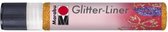 Glitter liner 25 ML - Mandarijn