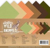 Linen Cardstock Pack - 4K - Amy Design - Wild Animals Outback