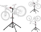 Trend24 Fietsenstandaard - Standaard - Montagestandaard fiets - Fietsreparatieset - Ijzer - Zwart