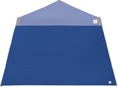 E-Z UP - Recreatieve Zijwand voor Dome en Vista - Schuin – 3 x 3 m - Blauw