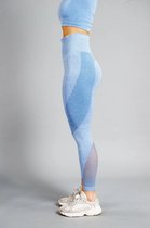 Aesthetic Wolf Pulse Seamless Legging Dames - Blauw - Maat L