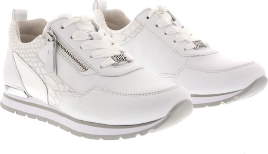 Gabor 66.367.50 Dames Sneakers - Wit - Maat 39 | bol.com