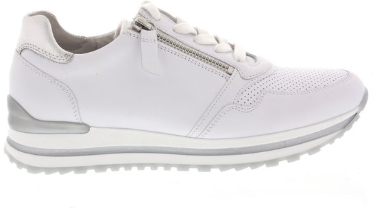 Gabor 66.528.50 Dames Sneakers - Wit - Maat 38.5 | bol.com