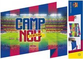 FC Barcelona Camp Nou - Muursticker - 50 x 70 cm - Multi